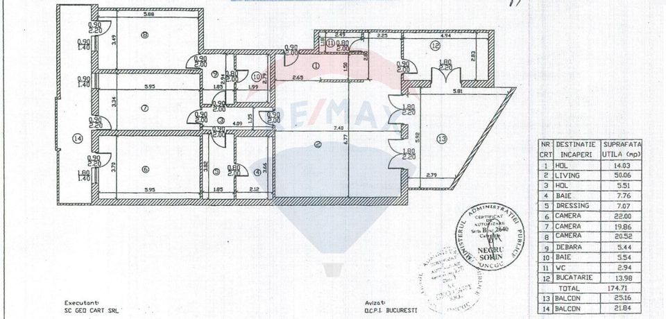 4 room Apartment for rent, Herastrau area