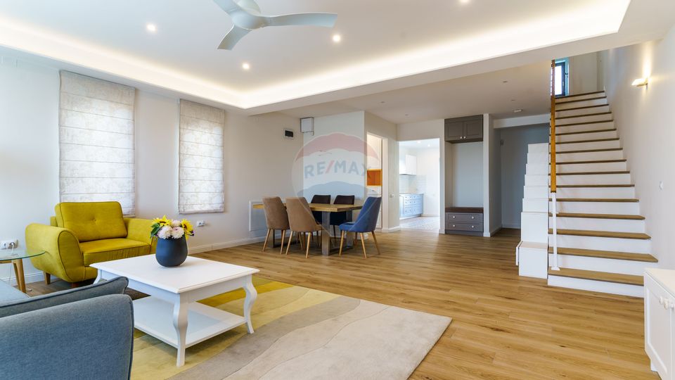 Duplex utilat si mobilat modern | 162 mp utili | garaj | panorama