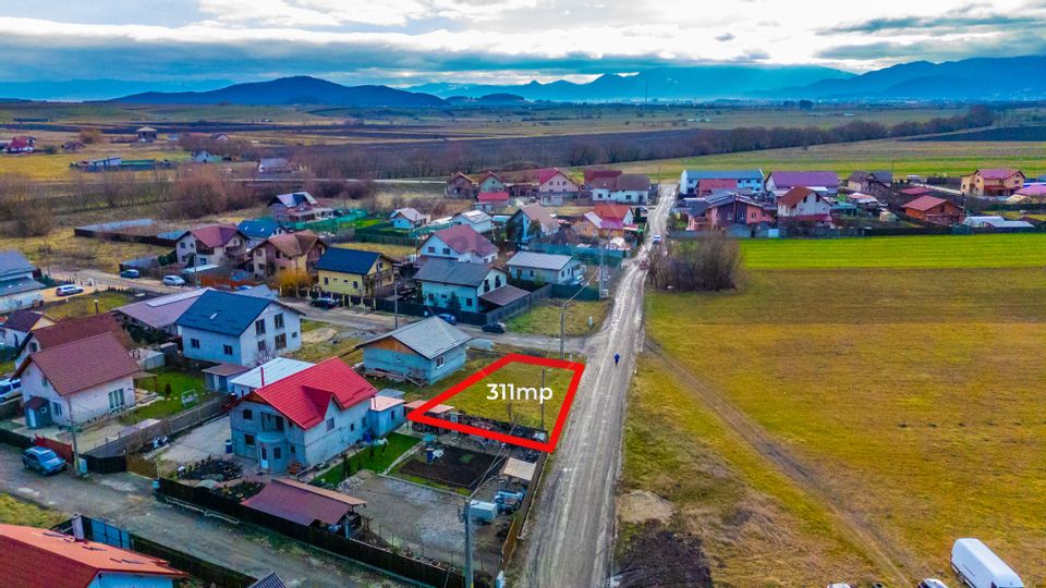 REZERVAT! Teren 311 mp/ Bod/Intravilan