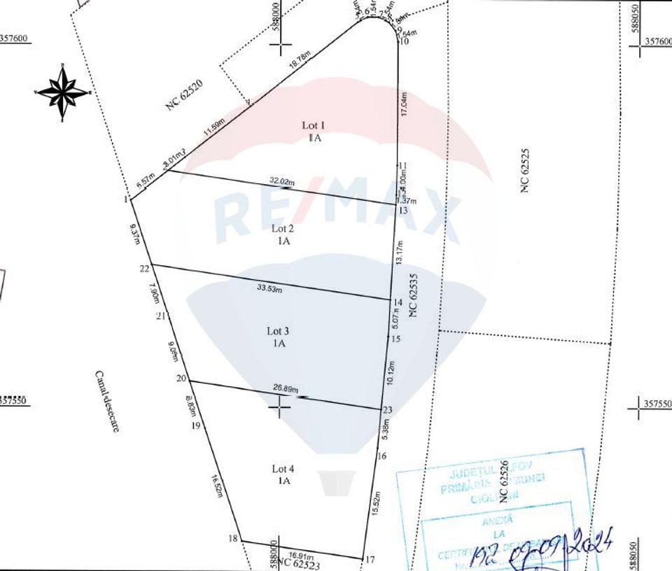 Land 15,897sqm Ciolpani / Strada Mihail Manoilescu