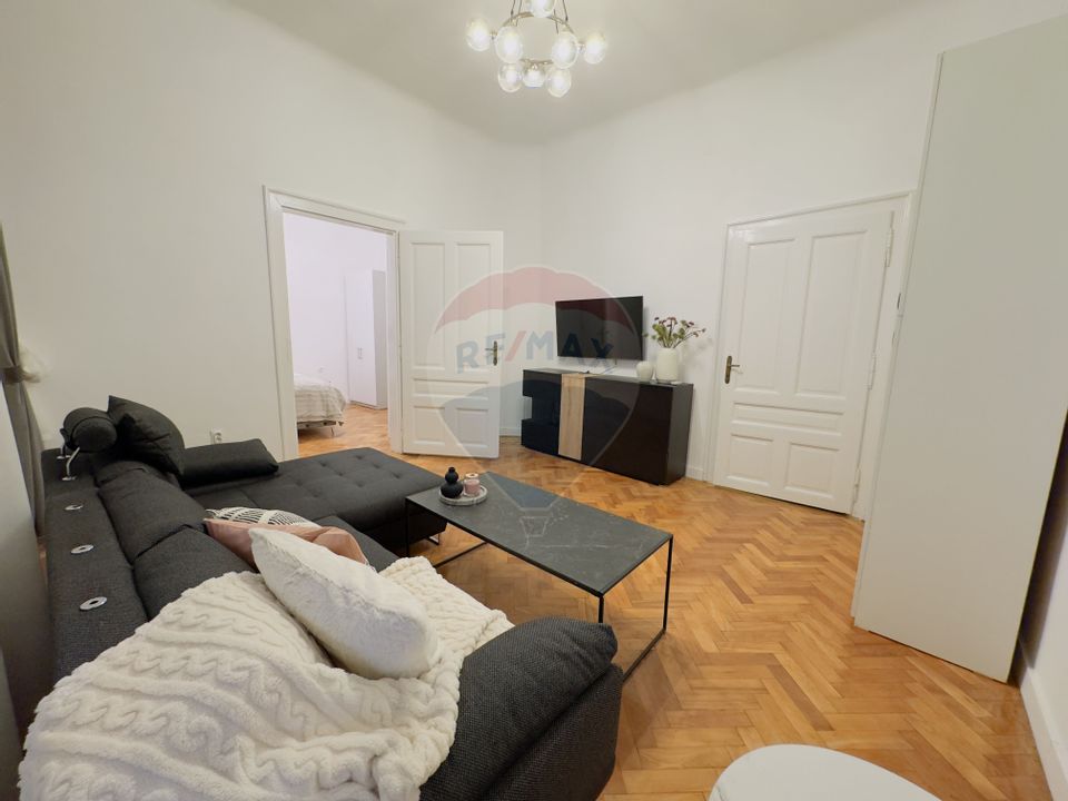 Apartament 2 camere / Pivnita de 25mp/ Zona Ultracentrala