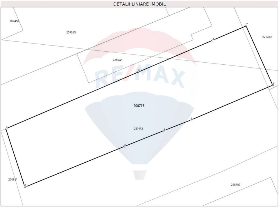 Land 266sqm Strada Stavilarului