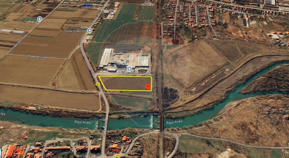 Teren industrial logistic de vanzare 15.938 mp Câmpia Turzii Henkel