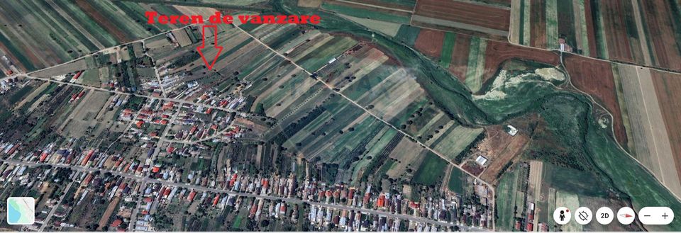 Teren intravilan 4,318mp  in Gologanu / Strada Margaretelor