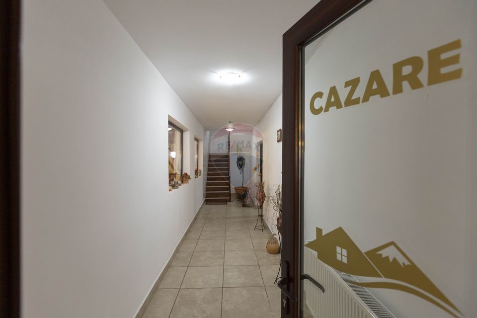 Pensiune de vânzare sau schimb cu apt. în Constanța, Ciobănuș Bacău