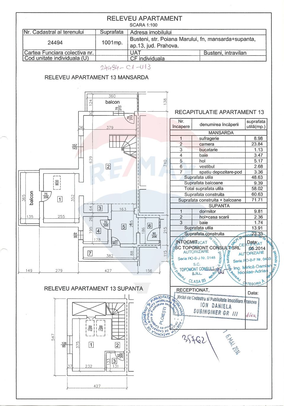 Duplex in vila la Busteni