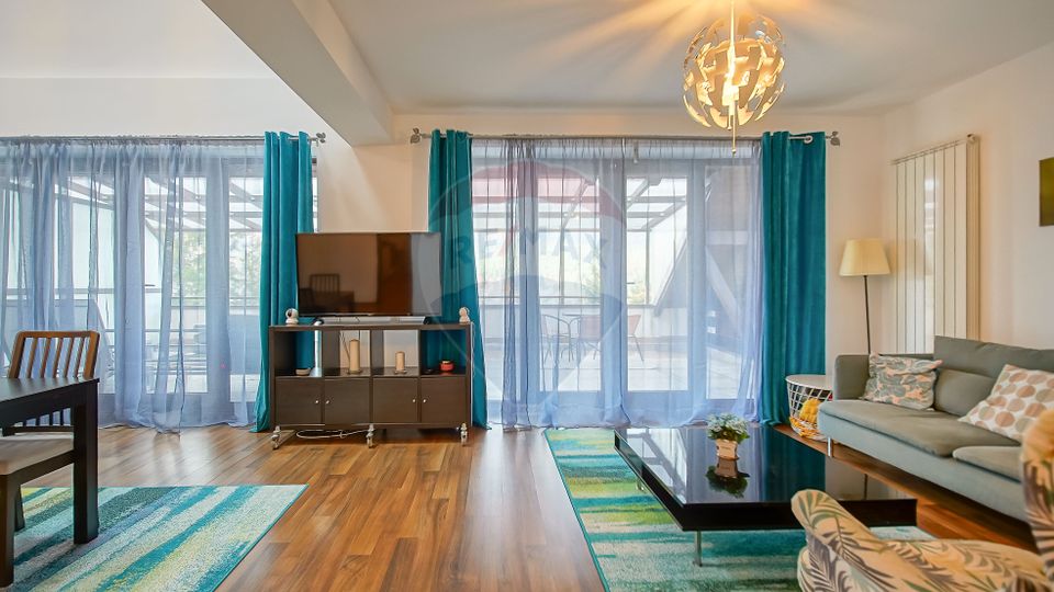 Apartament Premium cu Terasă Panoramică către Munții Bucegi!