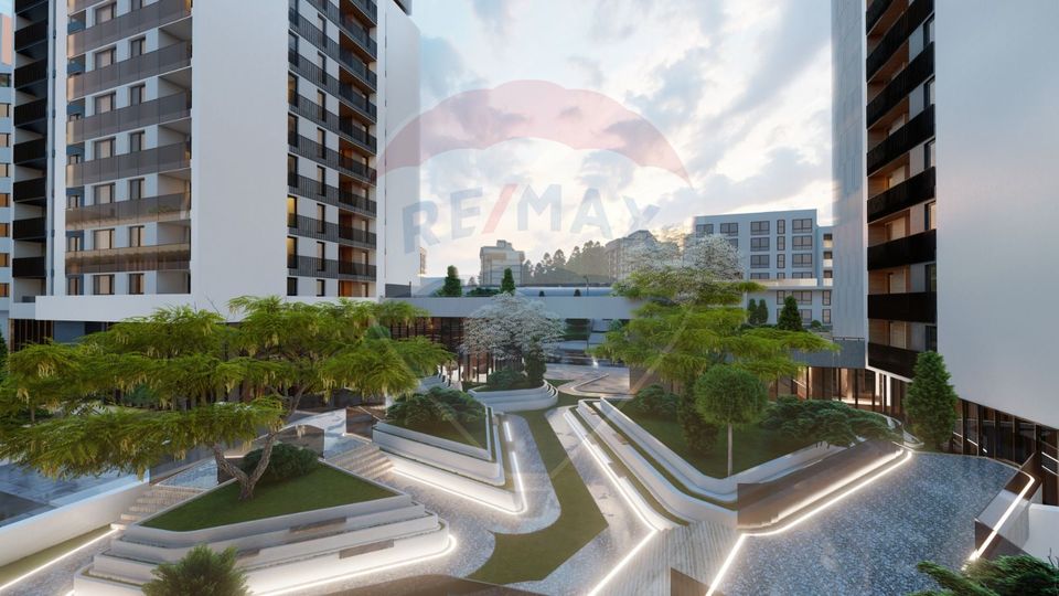 Apartament cu 2 camere, Cosmopolit