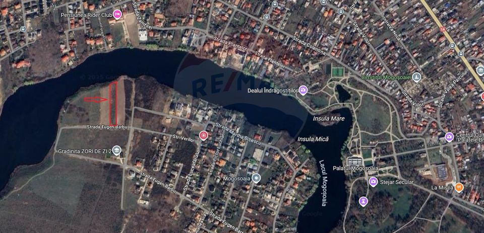 Teren 4000mp Mogosoaia|Strada Eugen Barbu|deschidere lacul Mogosoaia