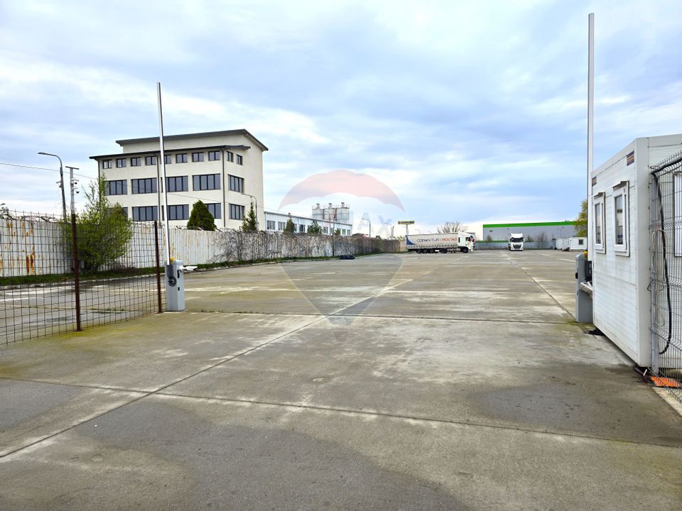 Teren industrial / Platforma betonata Rudeni, deschidere 45 m