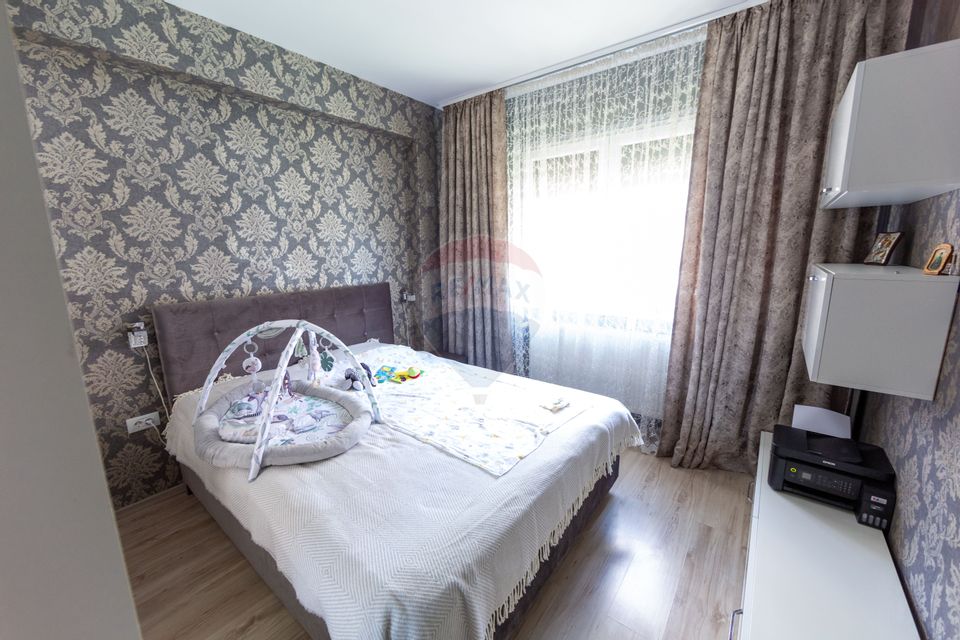 Apartament cu 3 camere, grădină proprie și parcare – Casa Nobel