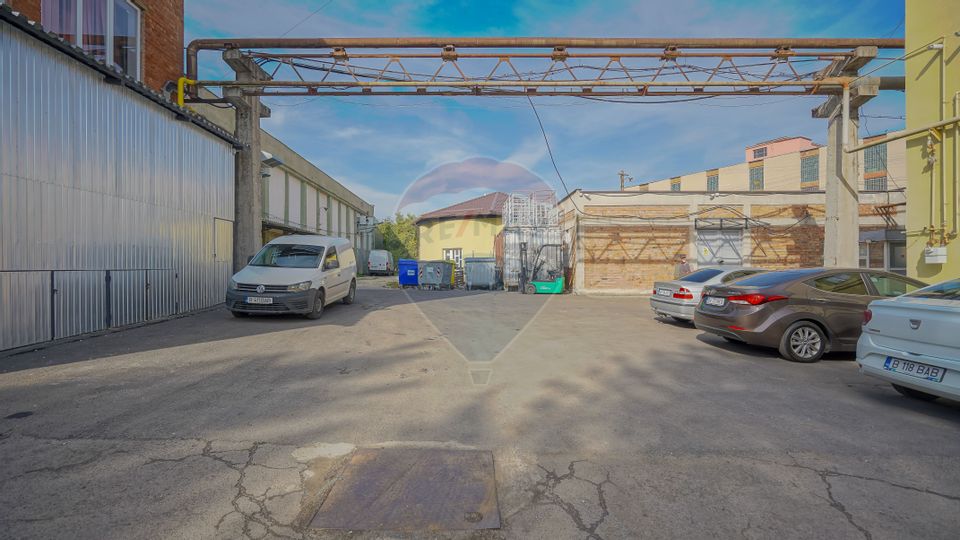 Warehouse, workshop, offices, parking lots,  industrial area, Brasov