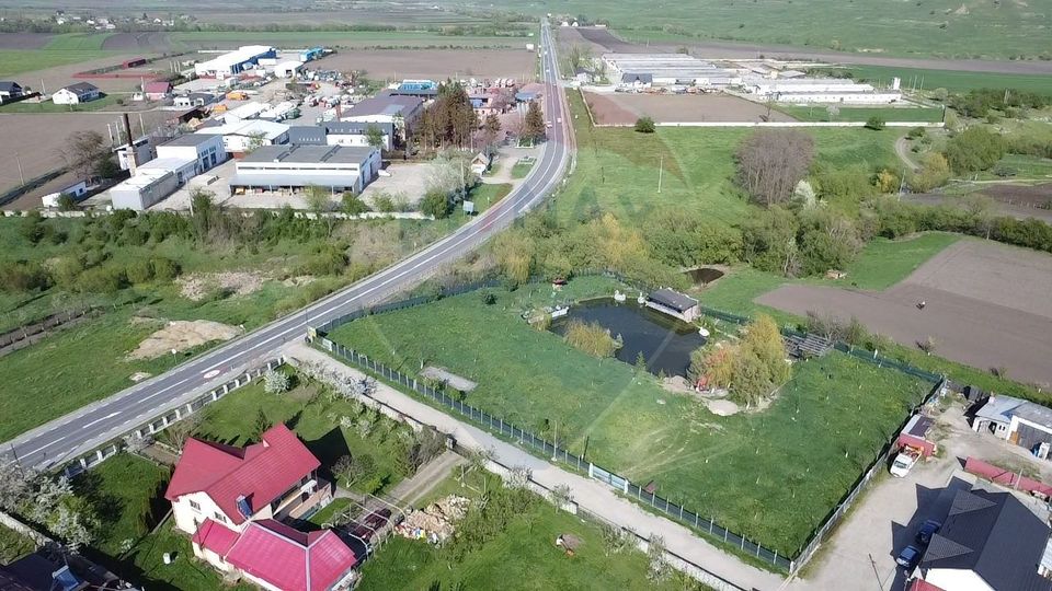Teren Ilisesti  cu Iaz 5174 mp/ Strada Principala