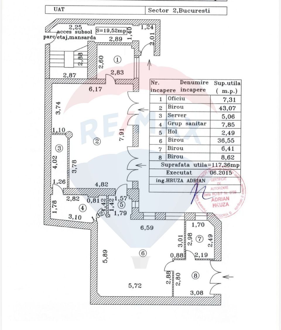 Spatiu de birouri de inchiriat – Zona Dacia