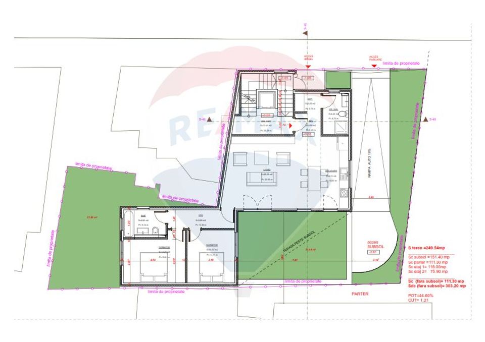 Land 253.79sqm Strada Amman