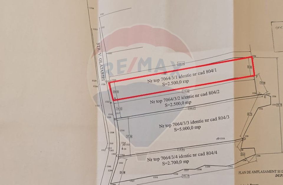 Teren extravilan, 2500 mp, Râşnov, Glăjărie