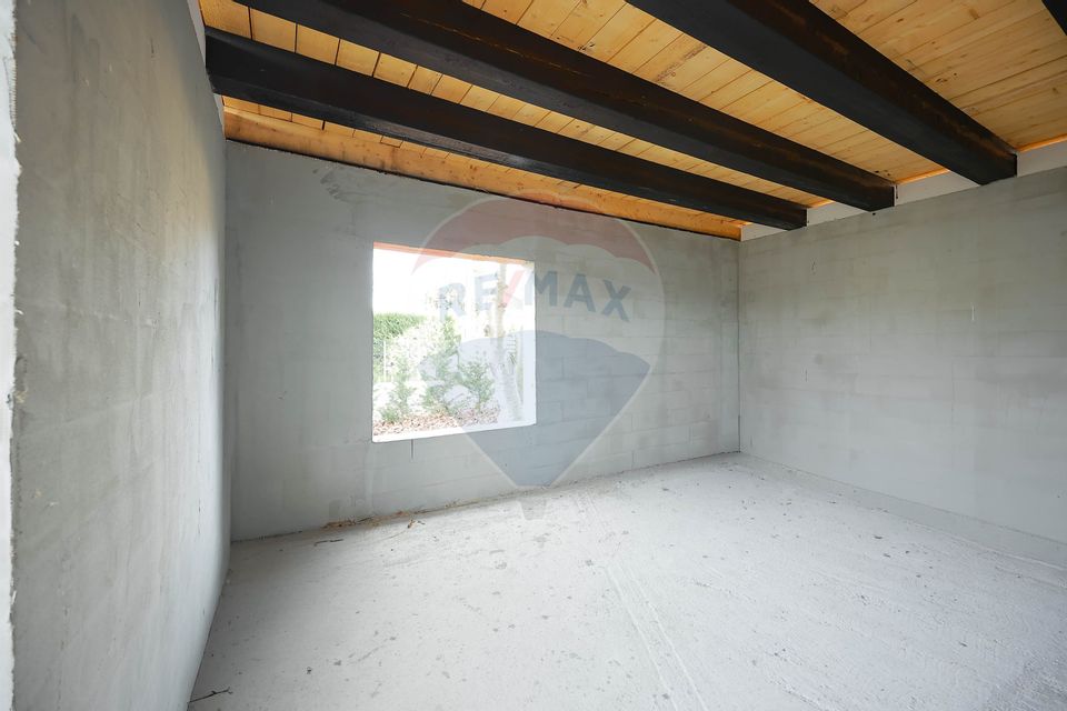 Casă P+M în construcție cu teren de 500 mp zona Aqua Park Venus