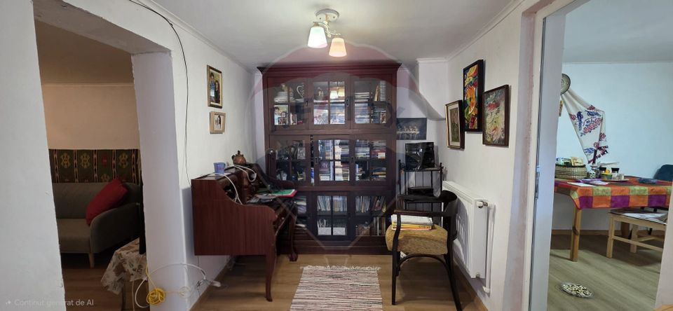 Casa renovata complet 3 camere de vanzare Crevedia 277mp teren