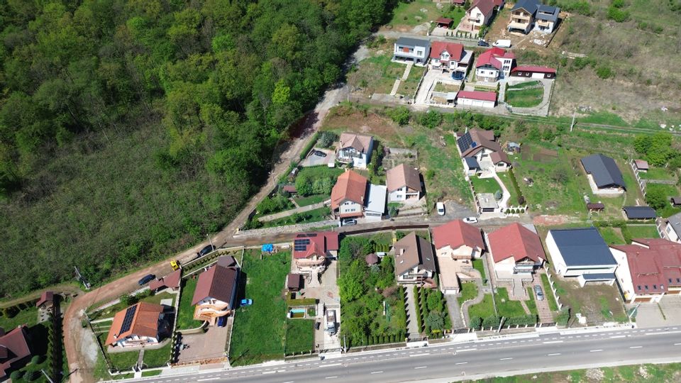 Casă cu vedere spre lac și pădure -deasupra  Barajului Ighis