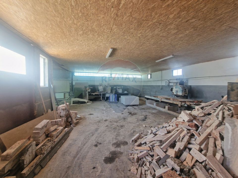 Hala de depozitare si productie  în Almas, Județul Neamț