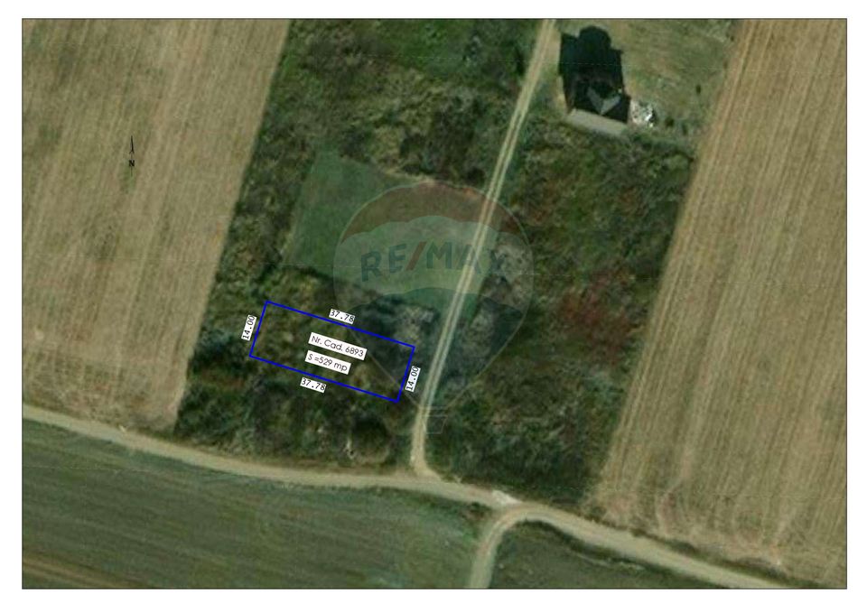 De vânzare Teren intravavilan 447mp Sânmartin