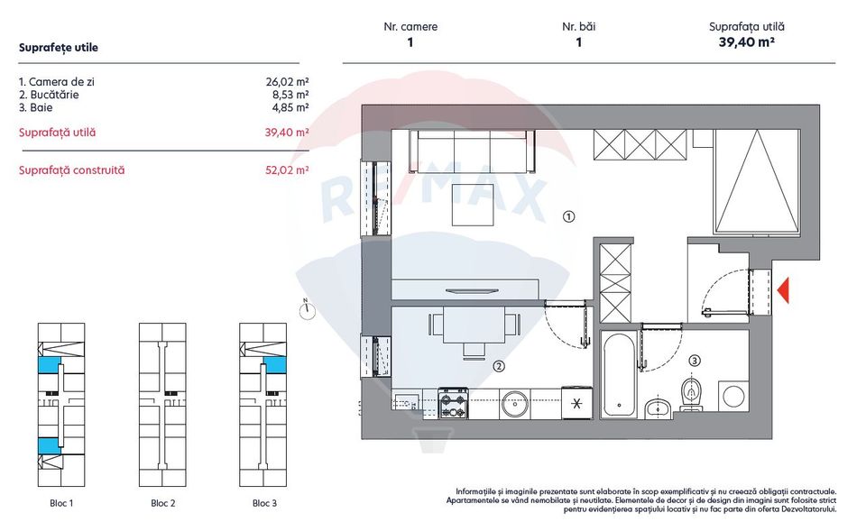 Vanzare garsoniere pe Bulevardul Theodor Pallady