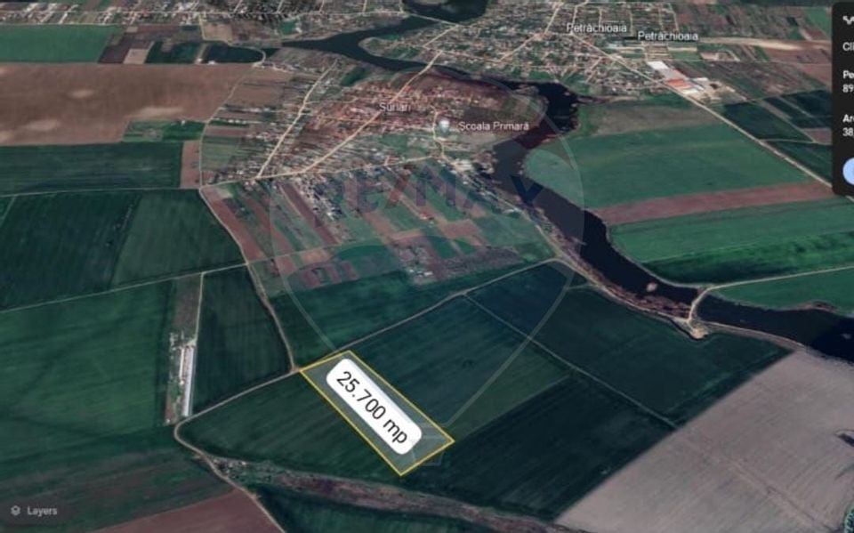 Land 25,700sqm Petrachioaia / Drumul tarlaua 62