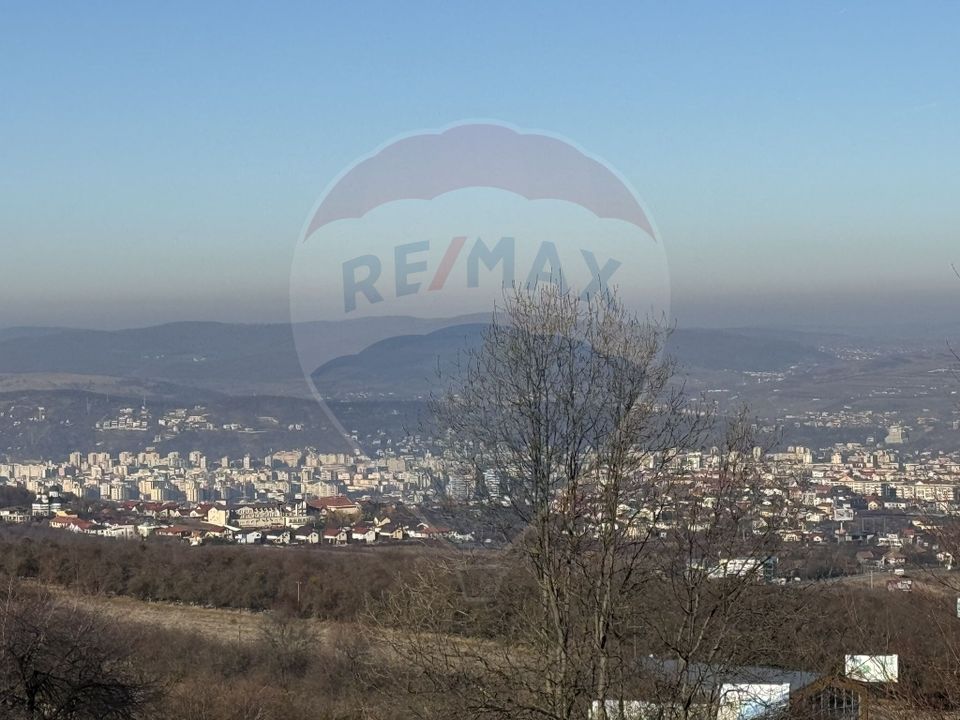 Teren de vanzare 814 mp in Feleacu, – Panorama superba catre oras