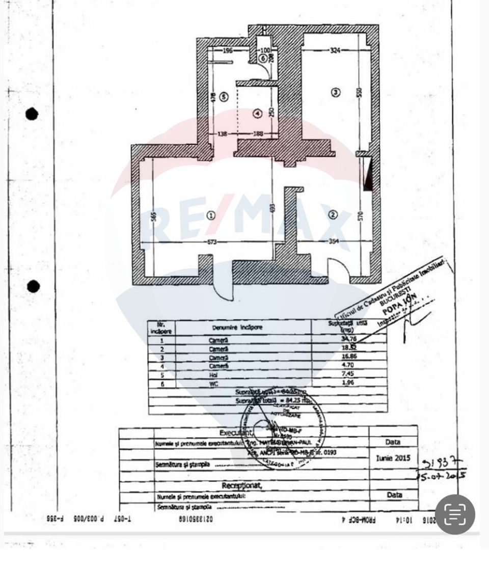 84.25sq.m Office Space for rent, Oltenitei area