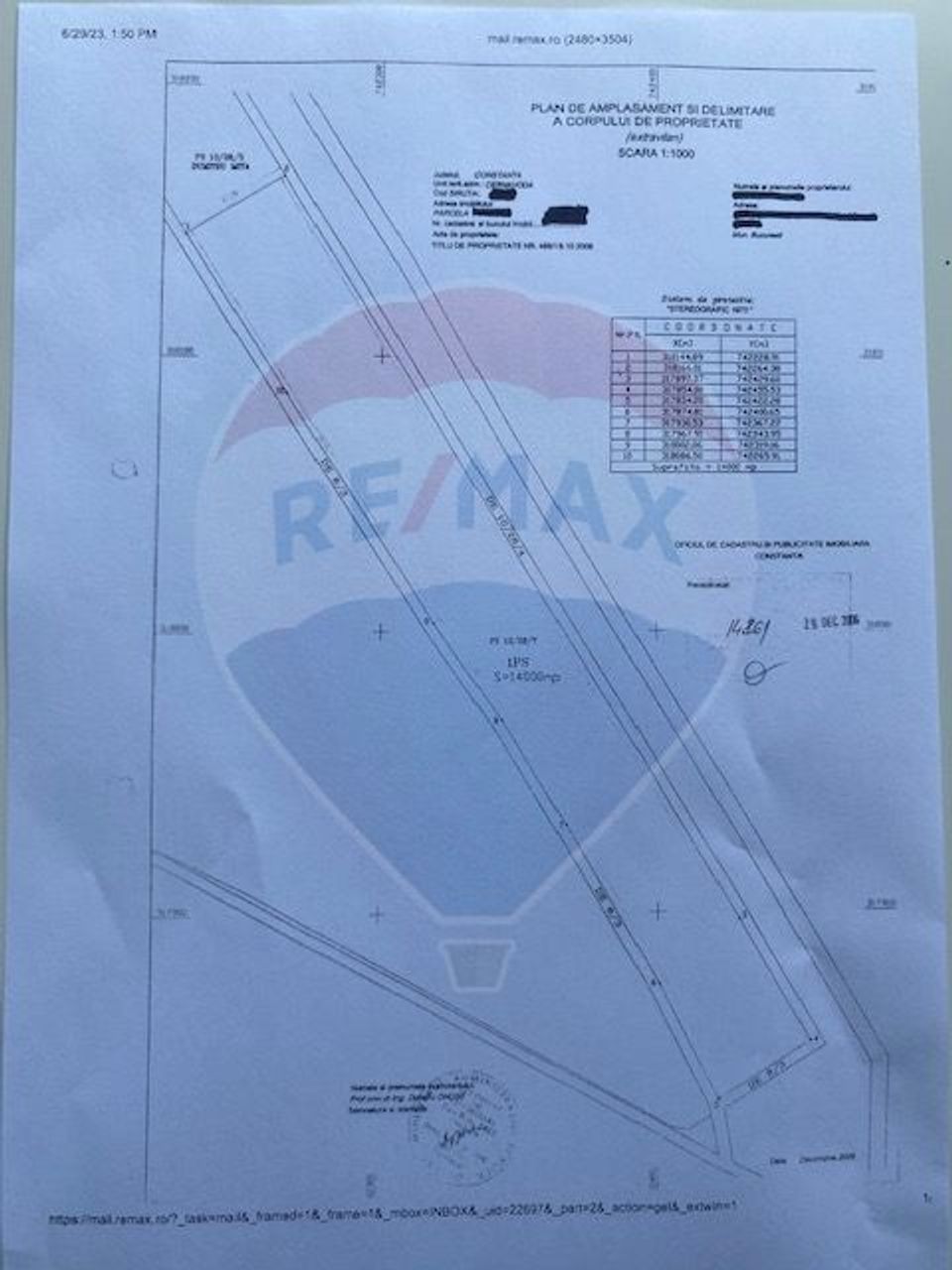Land 14,000sqm Constanta / Drumul Dn22c