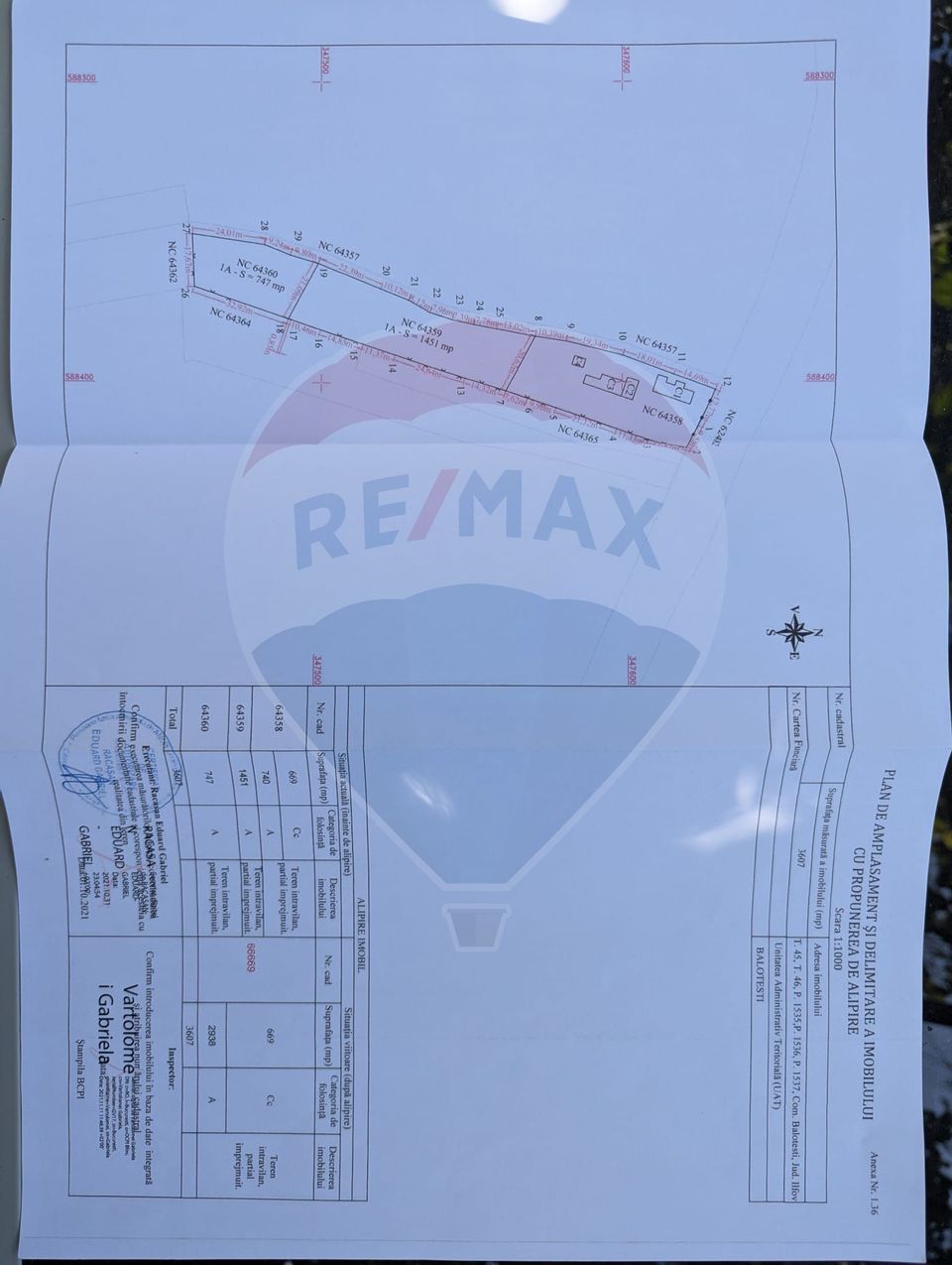 Teren intravilan de inchiriat  - 3.600mp Șoseaua Unirii – Balotești