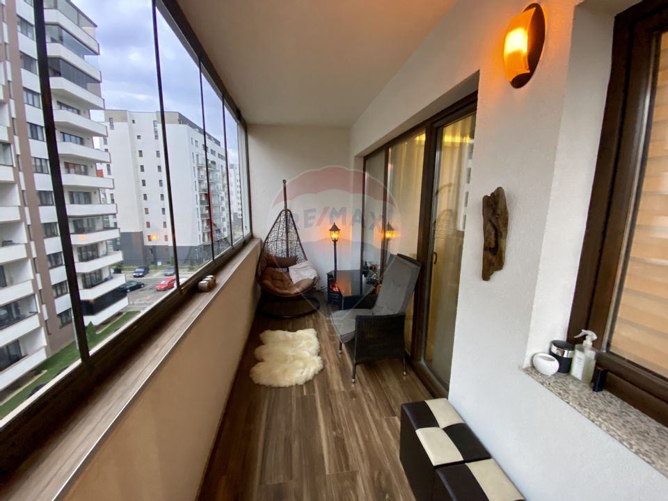 Apartament cu 2 camere de închiriat LUX în zona Coresi / comision 0%