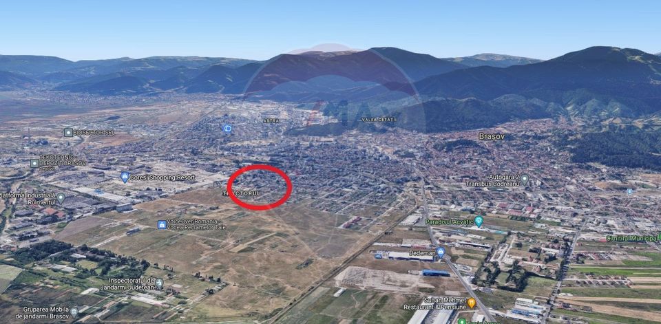 Teren pentru constructii zona tractorul