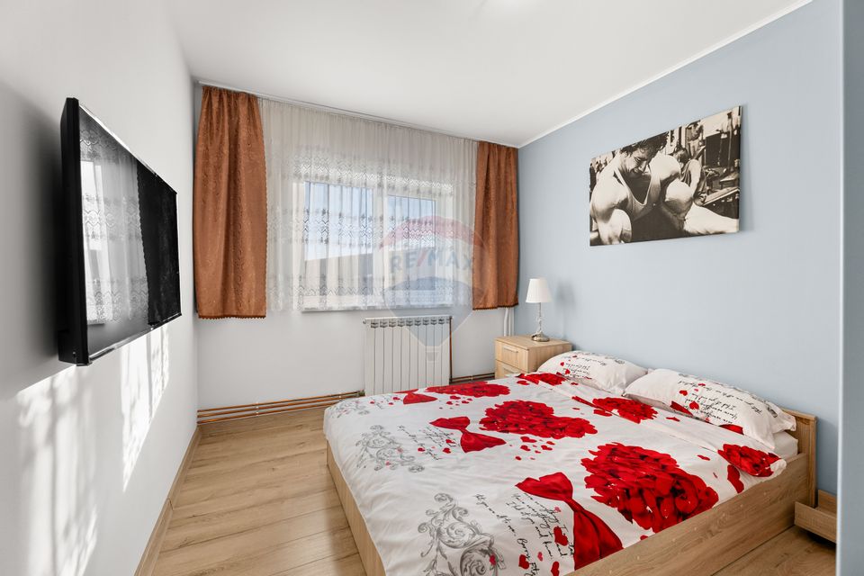 Apartament 3 camere  zona Alfa – etaj 1, două băi și două balcoane