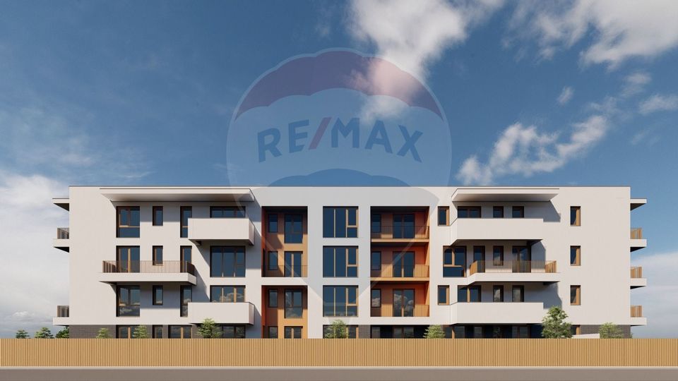 Apartament 2 camere de vanzare 70.42 mp + balcon 9.52mp