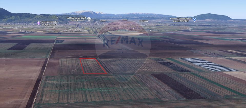 Teren extravilan de vânzare – 6.500 mp, Hărman,  Brașov