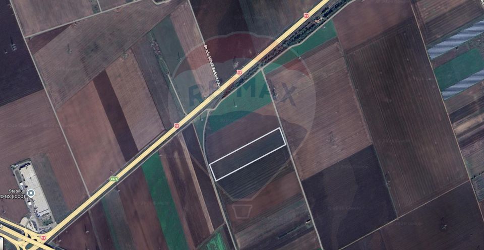 Teren - proiect aprobat pentru Parc Fotovoltaic 2 MW | Hărman, jud. BV