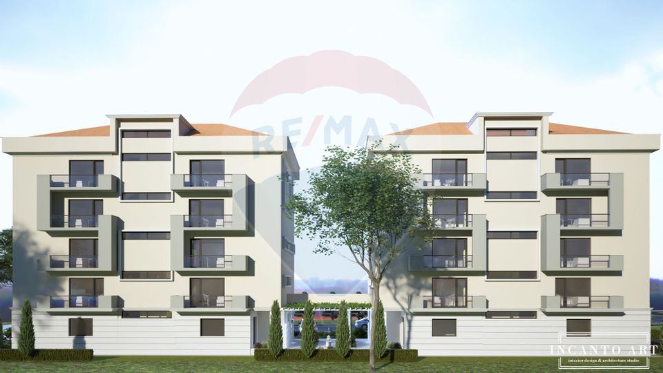 Apartament cu 2 camere etaj 3