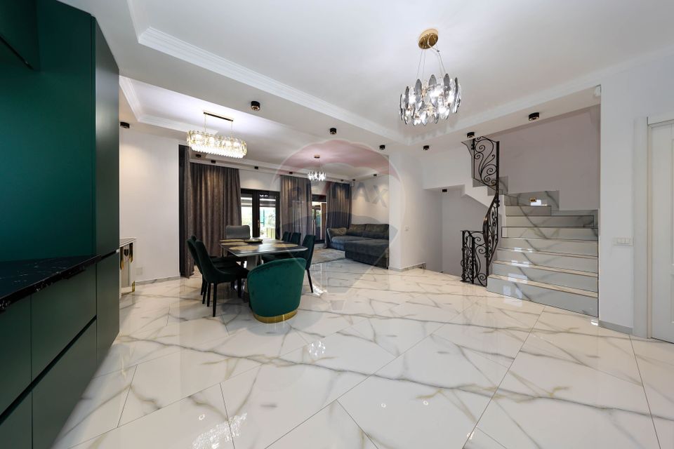 Vilă premium, saune, jacuzzi curte de 1000 mp