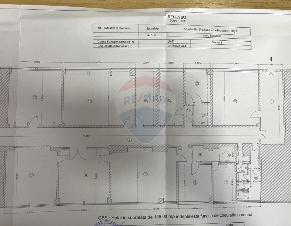 160sq.m Commercial Space for rent, Baneasa area