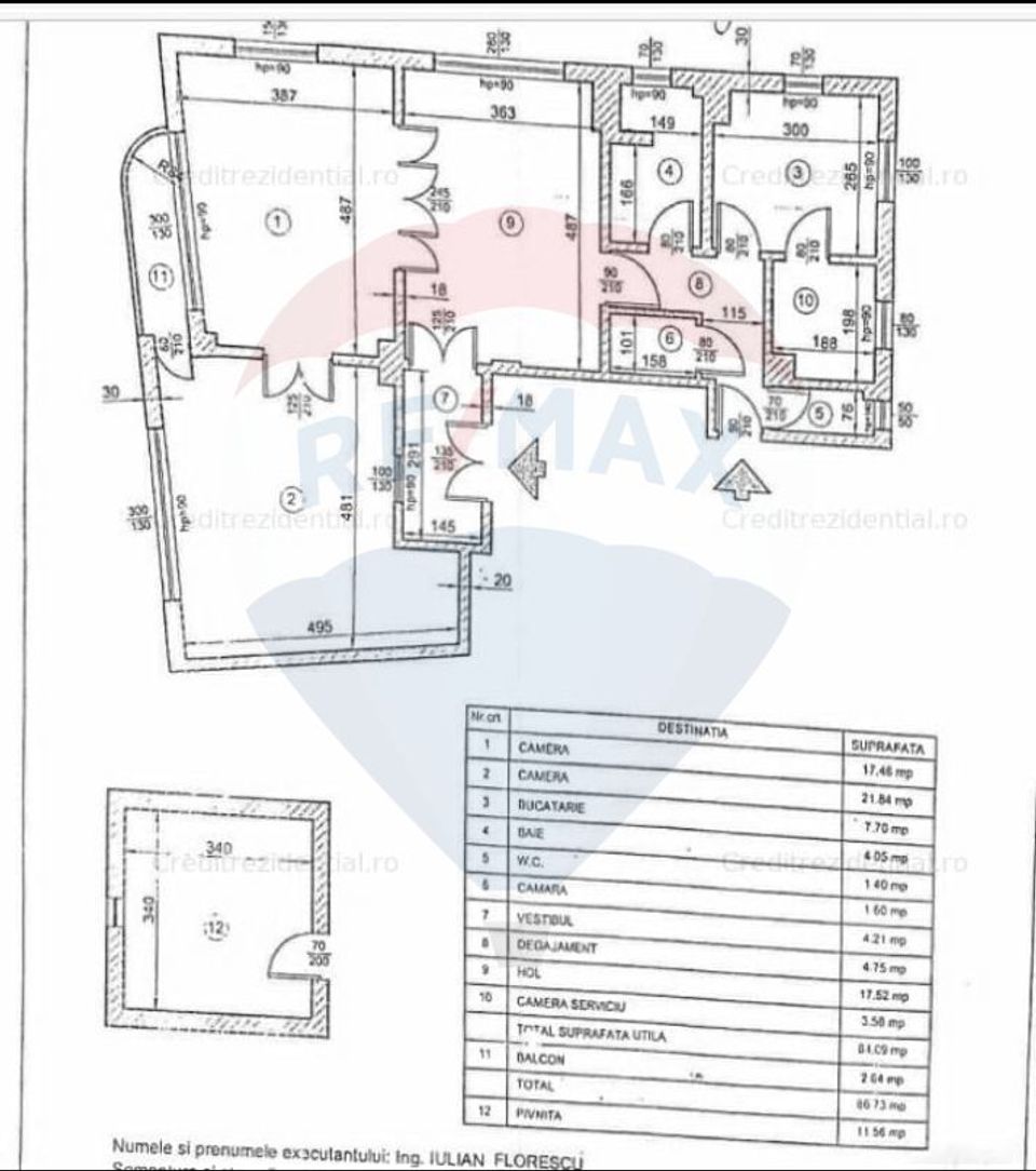 For sale 3 rooms, central, Iancului, Dimitrov!