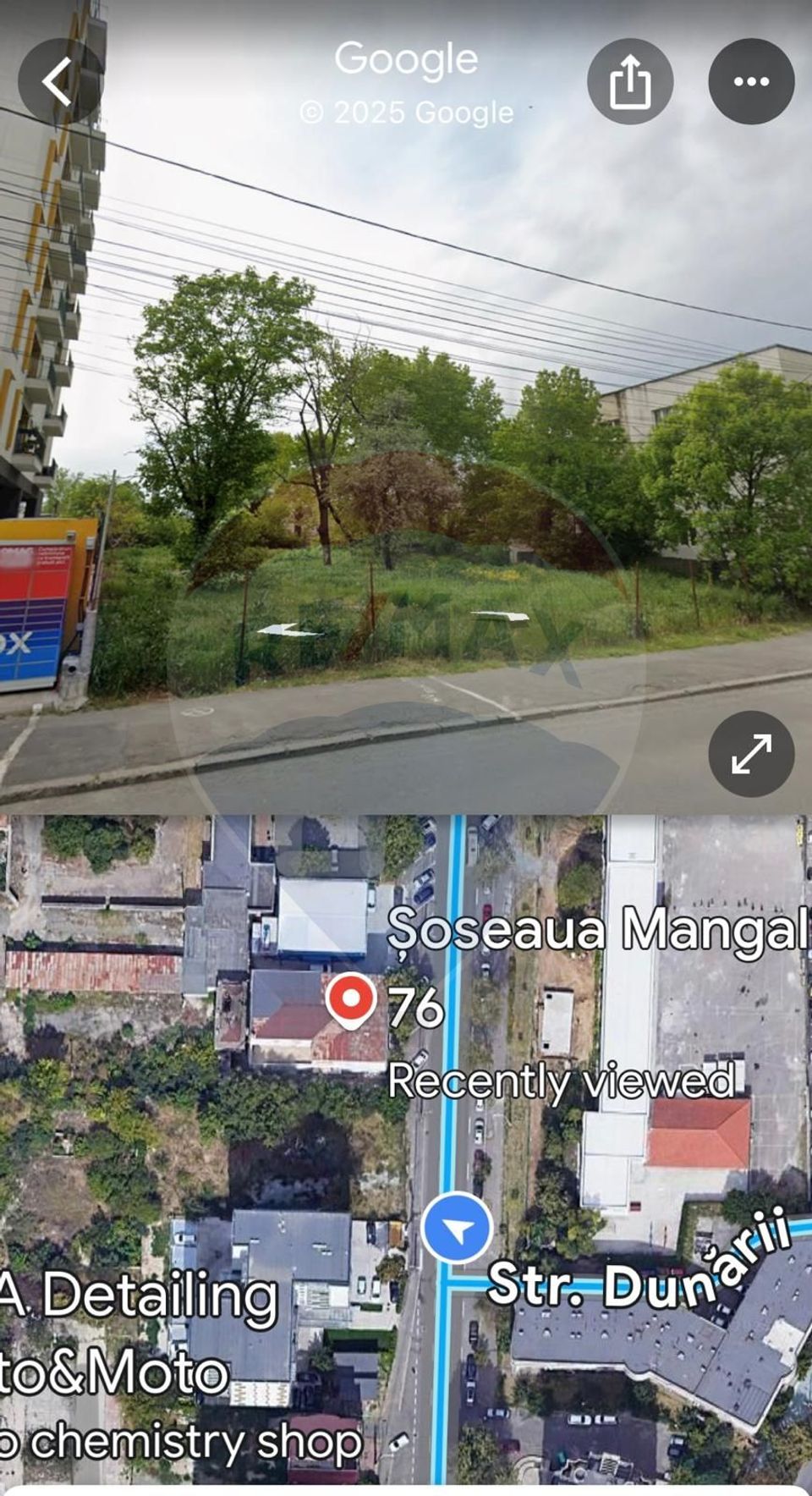 Investment land in Constanta / Mangaliei Road