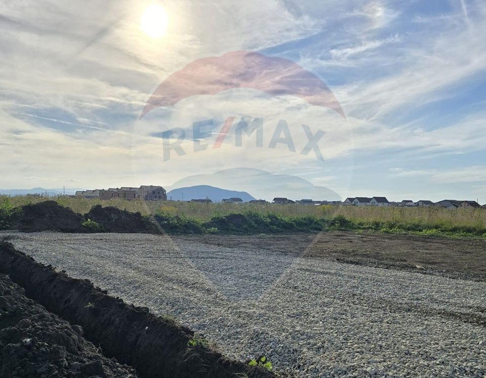 Teren Sanpetru, str Armoniei, 539mp, cu proiect casa si avize in lucru