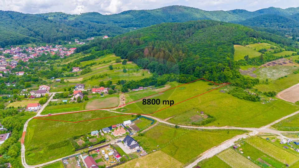 Land 8,800sqm Vulcan / Strada 1 Mai