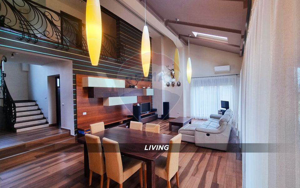 Casă la cheie, proprietate deosebită în Buzești, P+E și teren 3657 mp