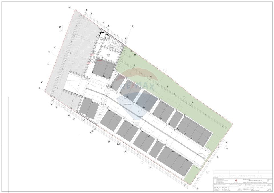 Proiect de vânzare pentru Construcție Bloc de Apartamente Oradea