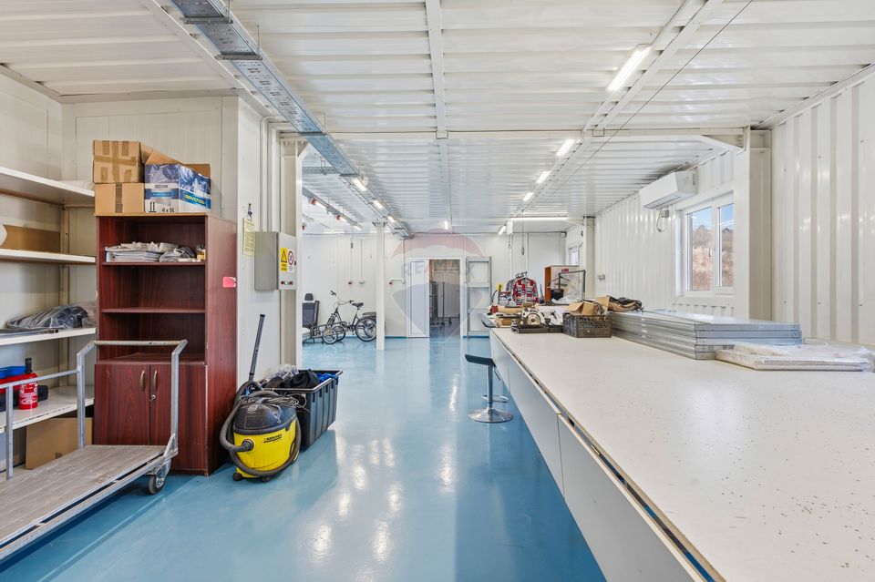 Hală Multifuncțională de Vânzare 600mp și Teren 924mp în Bucium - Iași