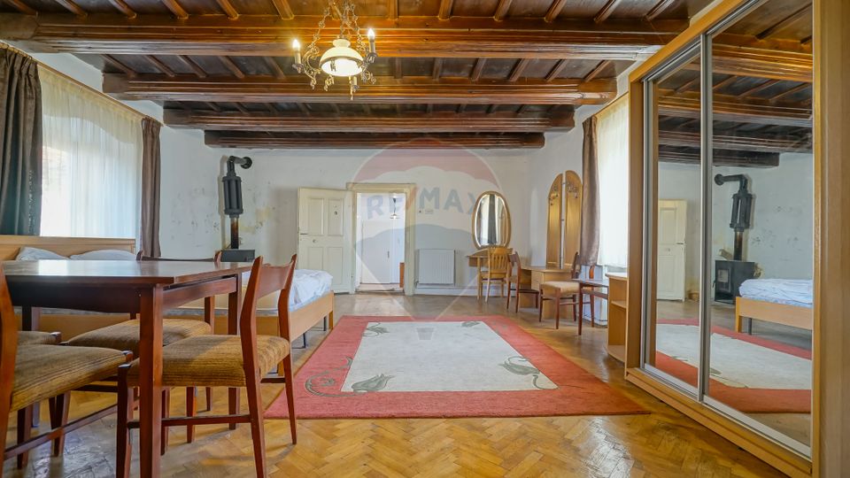 Ultracentral , Cristian, locuinta saseasca, curte comuna