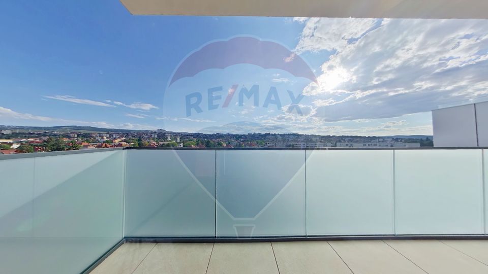 Penthouse confort lux pe 2 nivele, 2 terase panoramice, 4 cam 120mp.