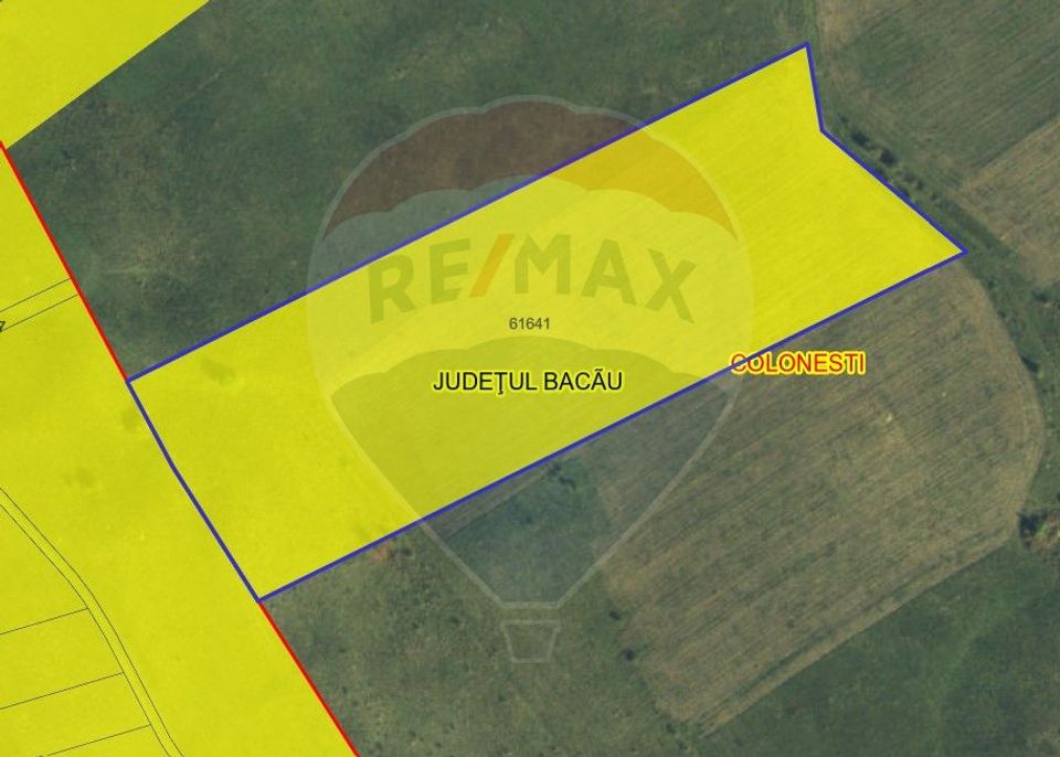 20 ha terenuri agricole de vanzare in Bacau